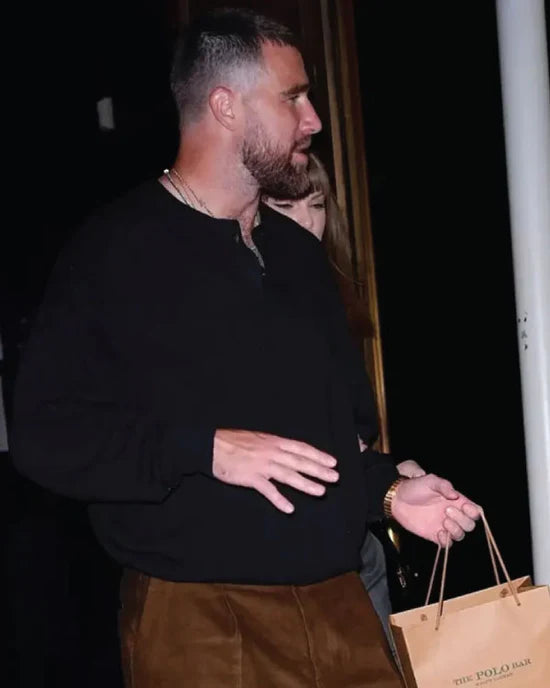 Dallas Jackets - Travis Kelce NYC Black Sweatshirt