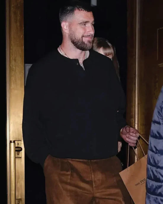 Dallas Jackets - Travis Kelce NYC Black Sweatshirt