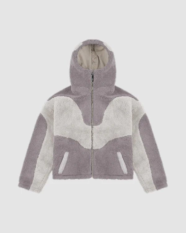 Trendt Vision Grey Fleece Jacket