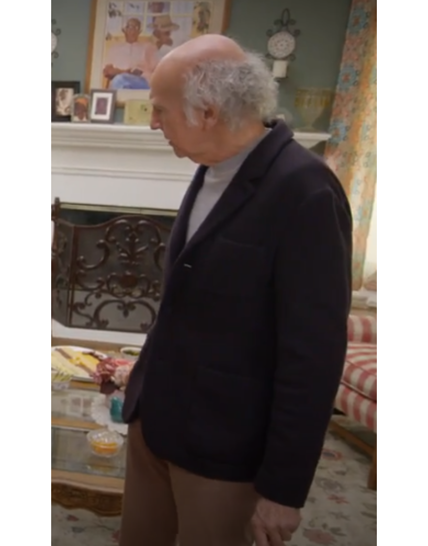 Curb Your Enthusiasm S12 Larry David Black Blazer