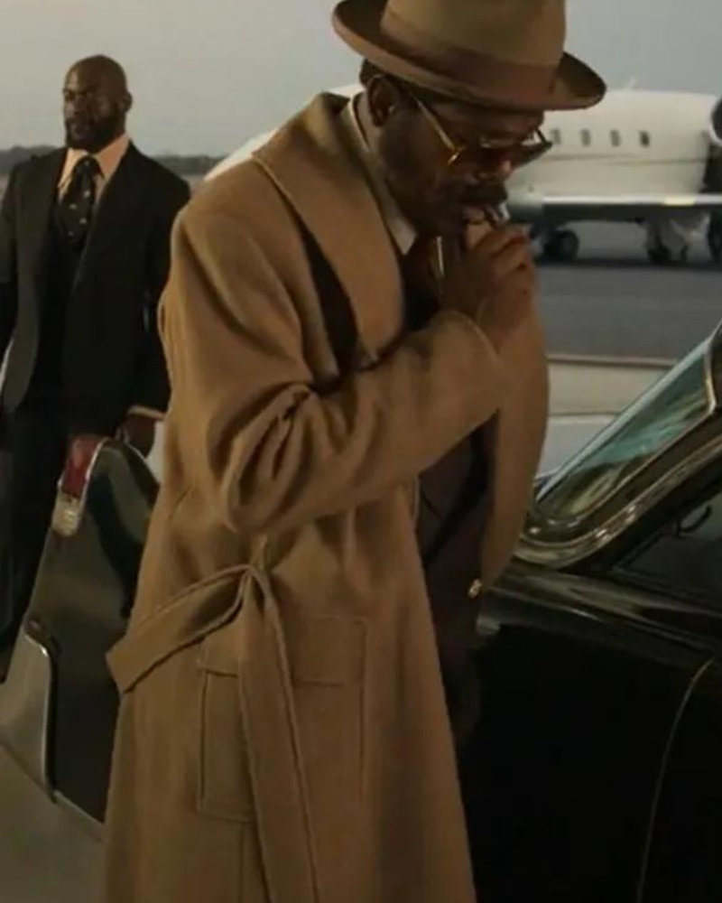 Fight Night The Million Dollar Heist 2024 Samuel L. Jackson Coat