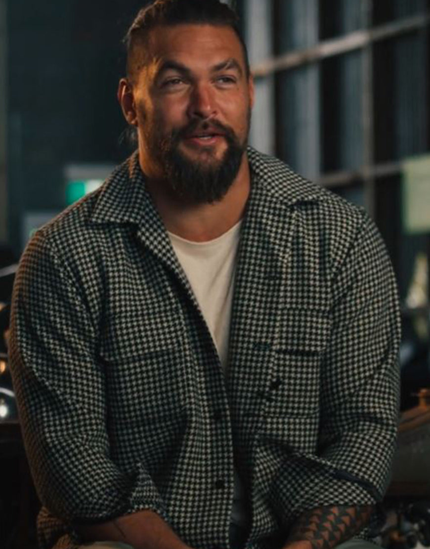 On The Roam 2024 Jason Momoa Plaid Shirt