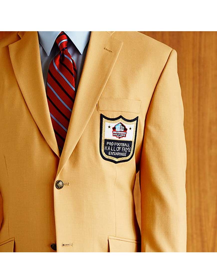 Pro Football Hall Of Fame Gold Coat