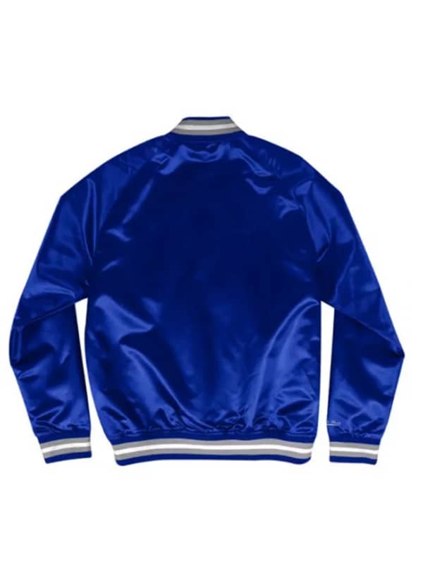 Billie Eilish Dodgers Blue Bomber Jacket