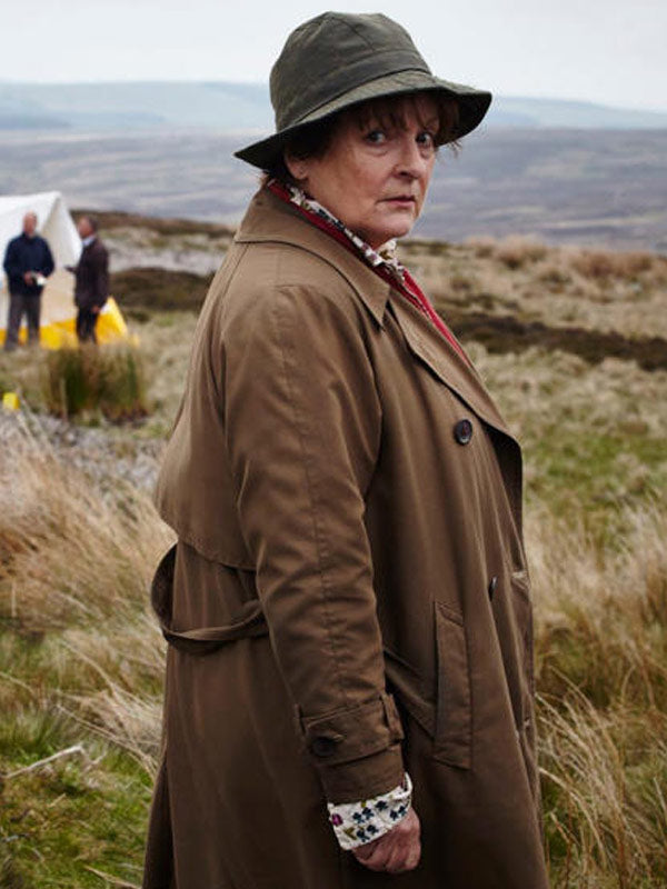 Vera Stanhope TV Series Vera Brown Trench Coat