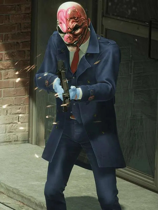 Dallas Jackets - Payday 3 Hoxton James Hoxworth Blue Costume Coat