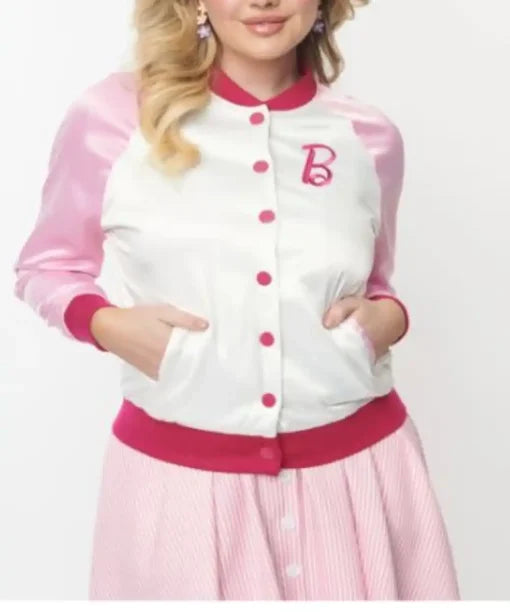 Vintage Barbie Varsity Jacket