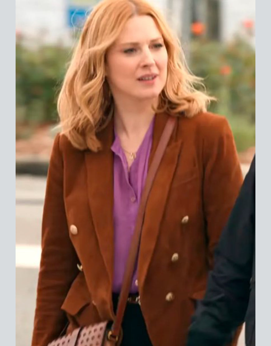 Virgin River S06 Alexandra Breckenridge Brown Blazer