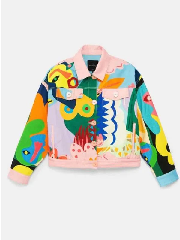 The Life You Wanted 2024 Vittoria Schisano Printed Jacket