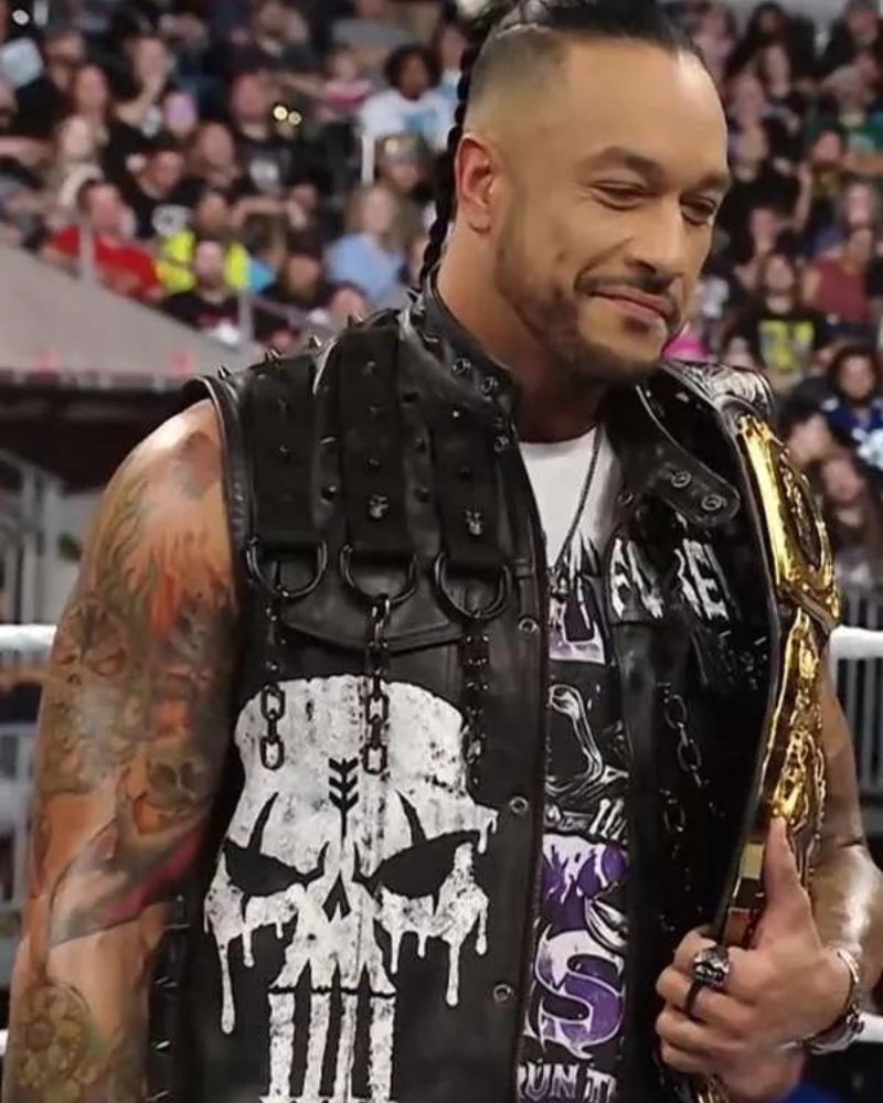 Damian Priest WWE Money In The Bank 2024 Black Vest