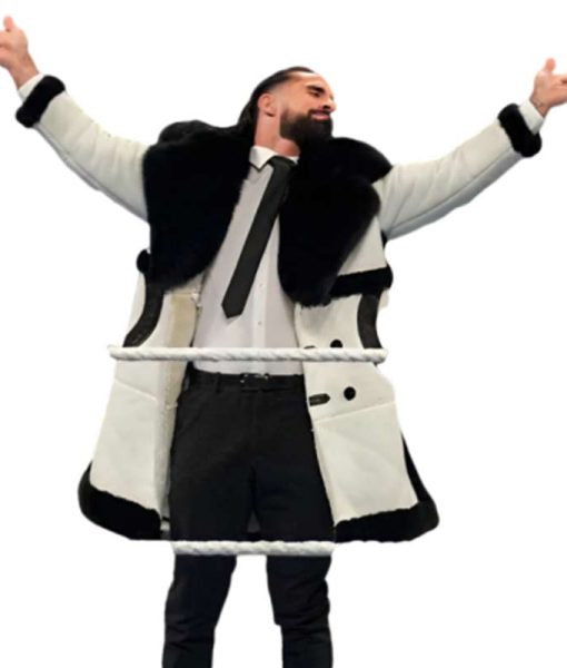 WWE Raw Seth Rollins White Coat