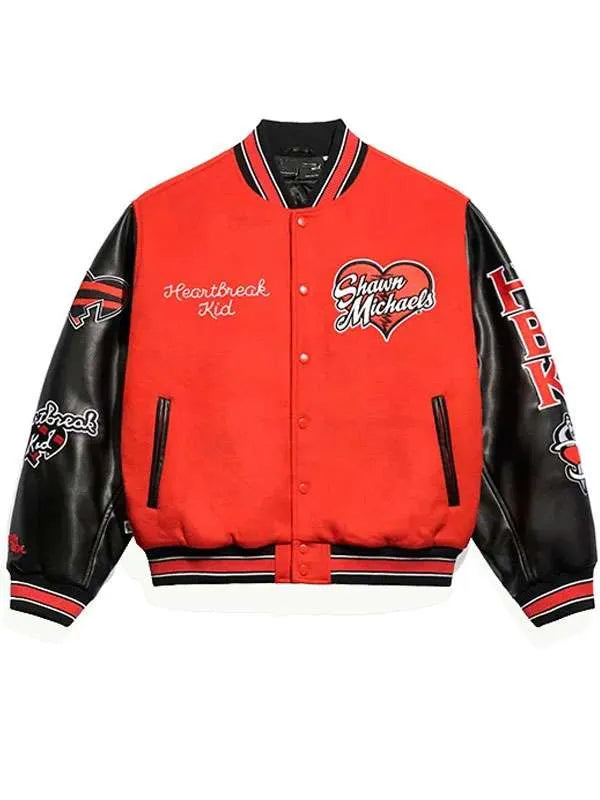 WWE Shawn Michaels HBK Varsity Jacket