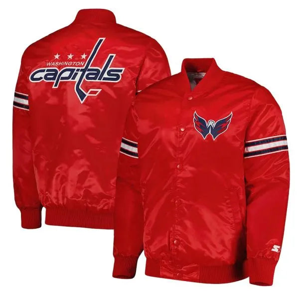Washington Capitals Pick & Roll Red Jacket