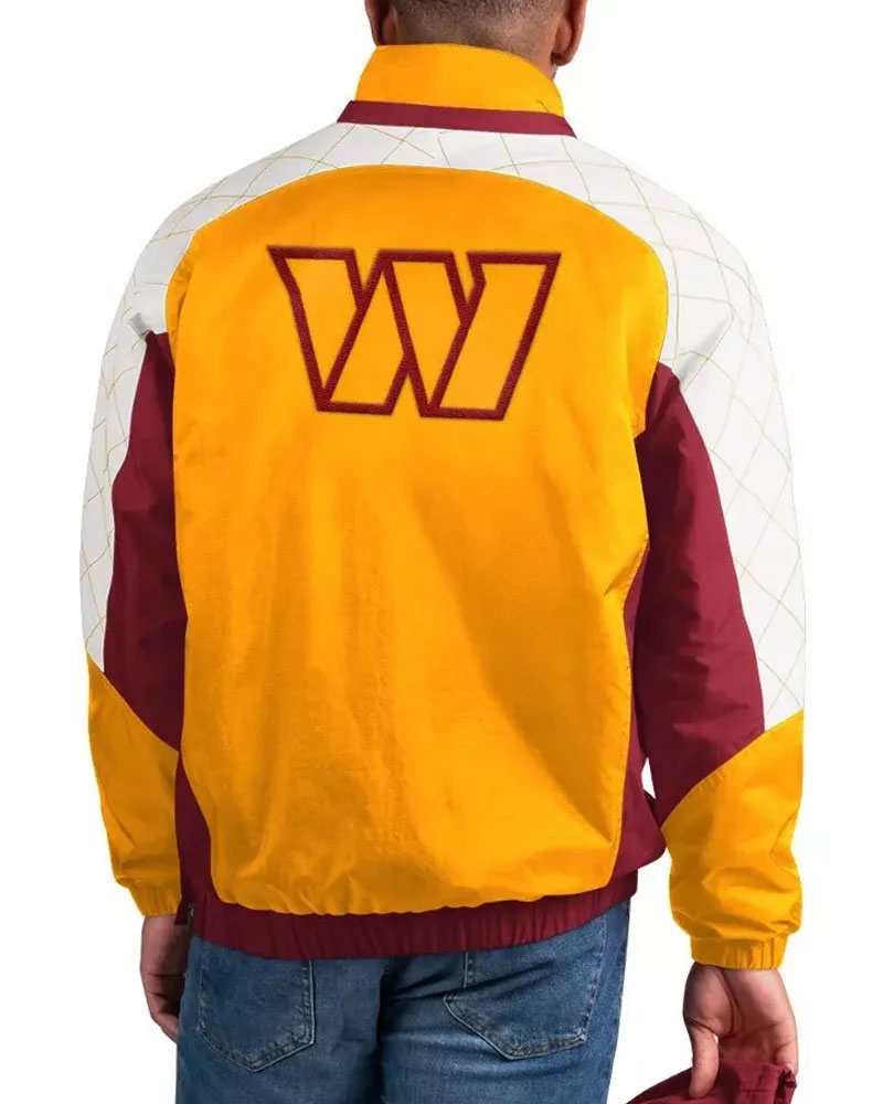 Washington Commanders Body Check Hooded Jacket