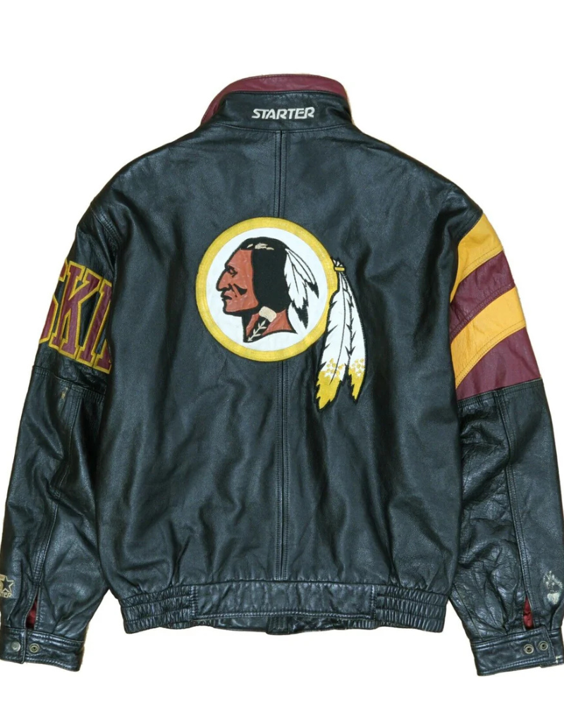 Vintage Washington Redskins Starter Leather Varsity Jacket