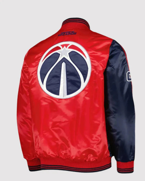 Washington Wizards Fast Break Satin Jacket