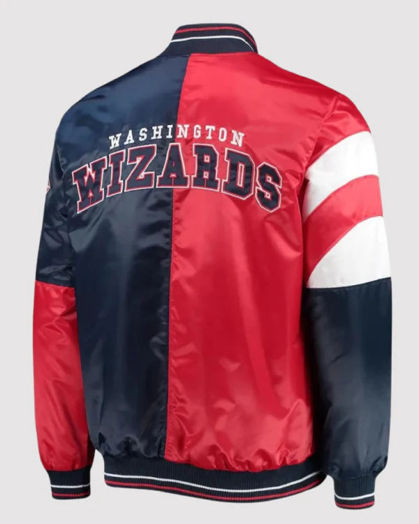 Washington Wizards Leader 75th Anniversary Varsity Jacket