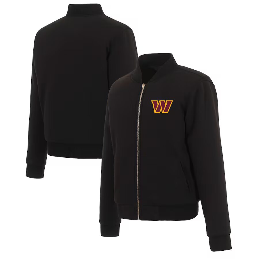 Washington Commanders Fanatics Reversible Fleece Full-Zip Jacket