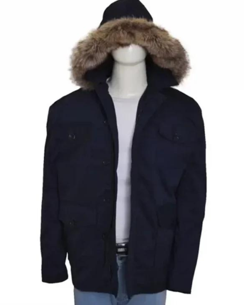 The Flash Captain Cold Blue Hooded Coat