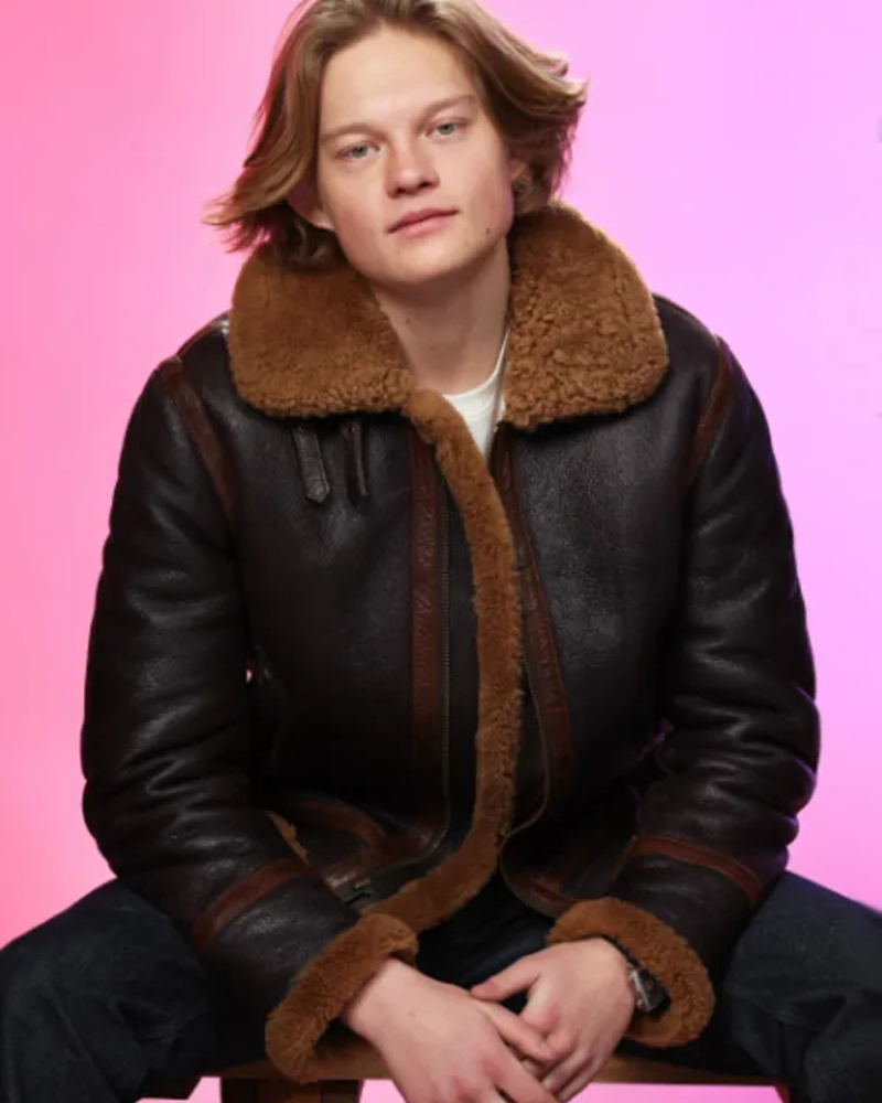 WestMulhollandPresenceShearlingLeatherJacket