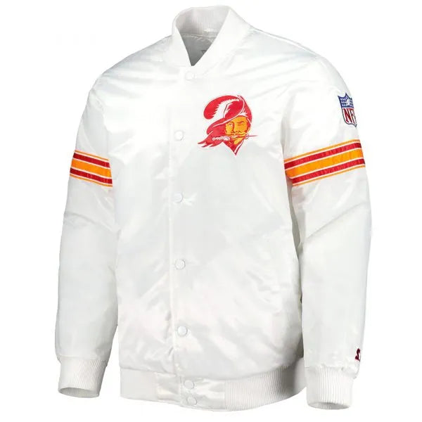 White The Power Tampa Bay Buccaneers Jacket