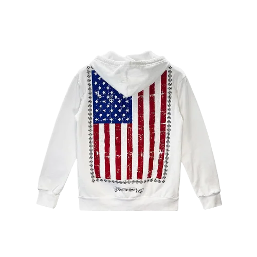 Chrome Hearts American Flag Hoodie Zip Up