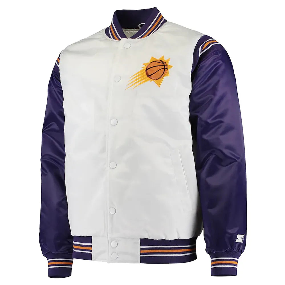 WhitePurplePhoenixSunsRenegadeJackets