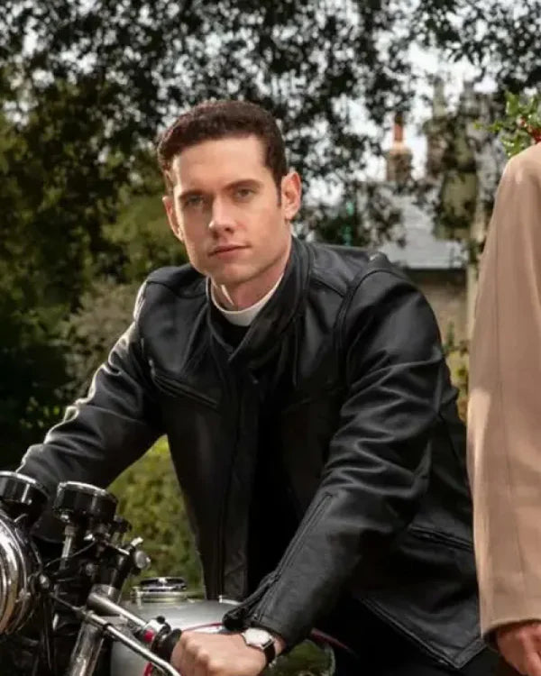 Will Davenport Grantchester S08 Leather Jacket