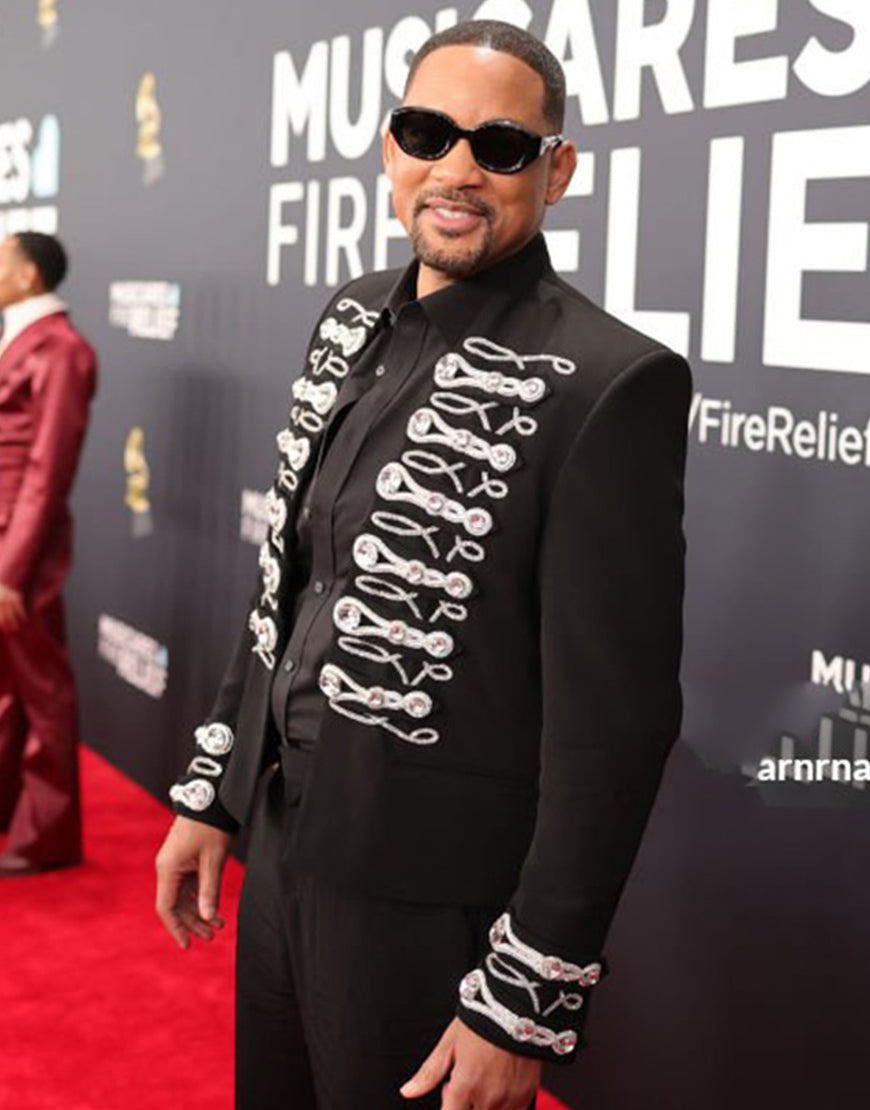 Will Smith 67th Annual Grammy Awards Military Jacket