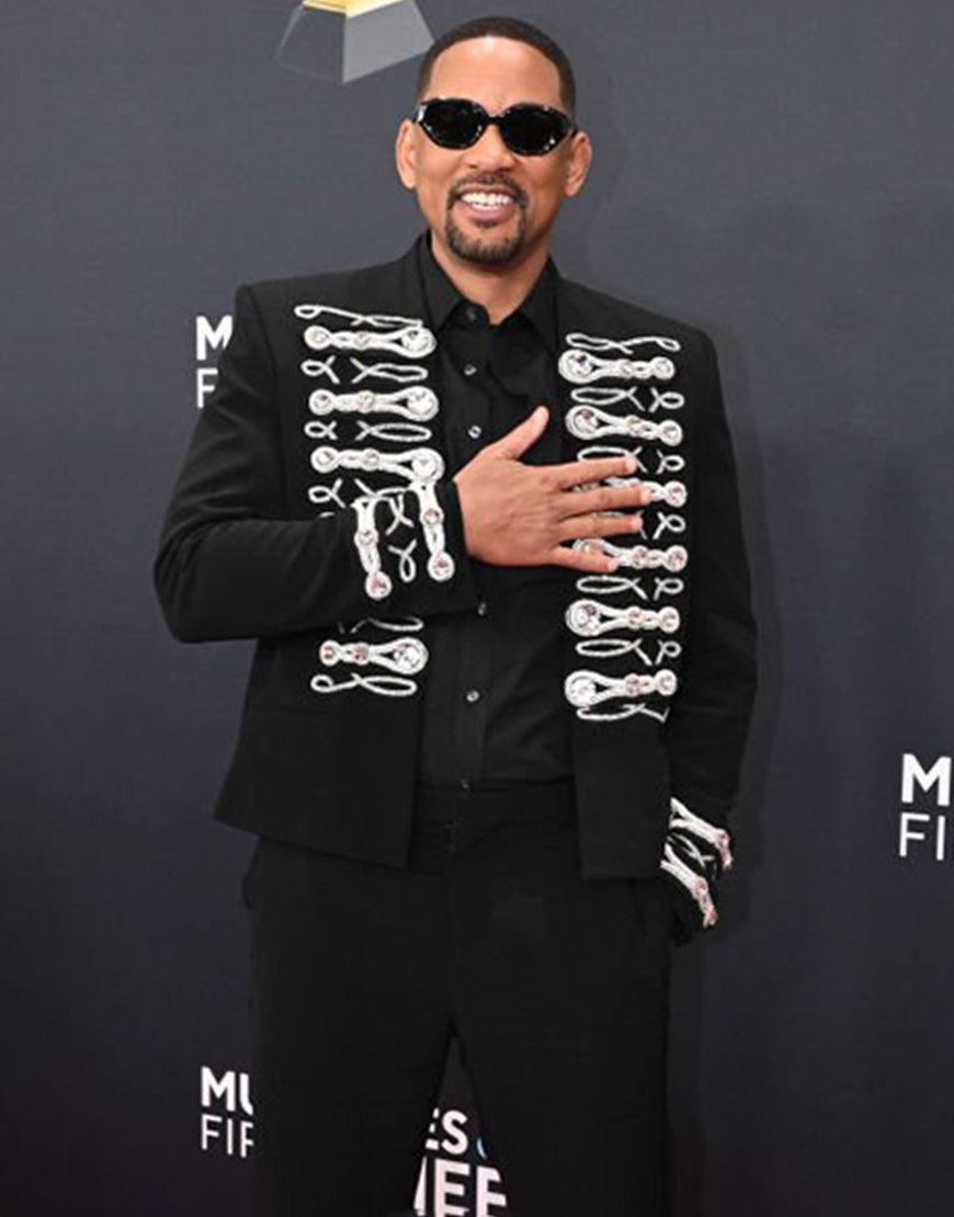 Will Smith 67th Annual Grammy Awards Military Jacket