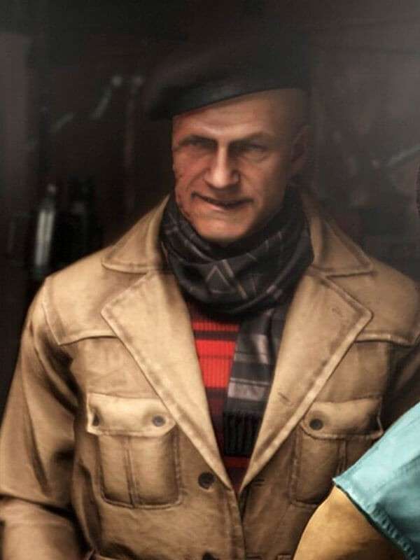 Wolfenstein Youngblood Jacques Suede Leather Jacket