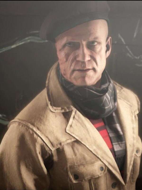 Wolfenstein Youngblood Jacques Suede Leather Jacket