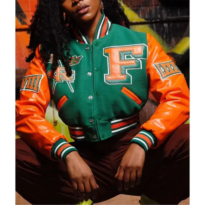 Women’s Florida A&M University Varsity Jacket