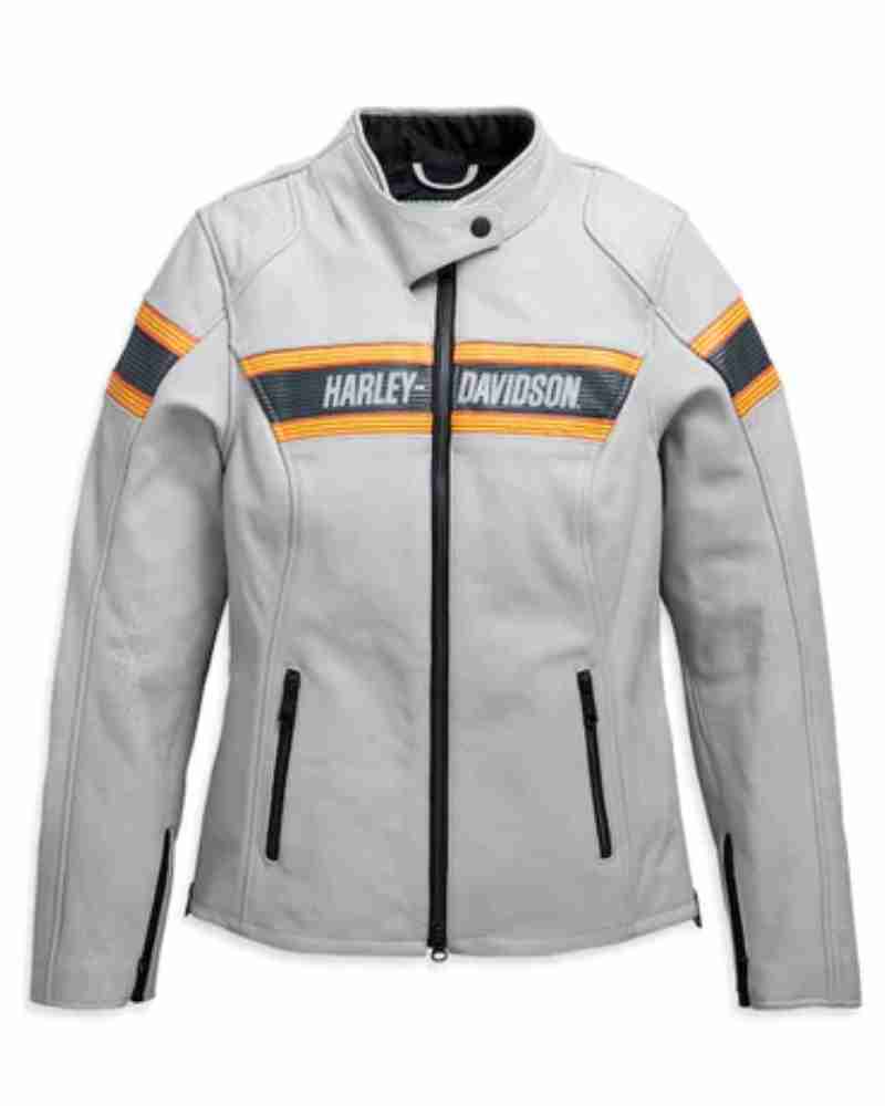 Women’s Biker Harley Davidson Sidari Biker Leather Jacket
