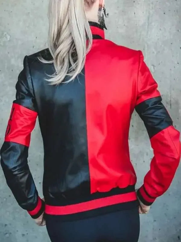 Harley Quinn Leather Jacket