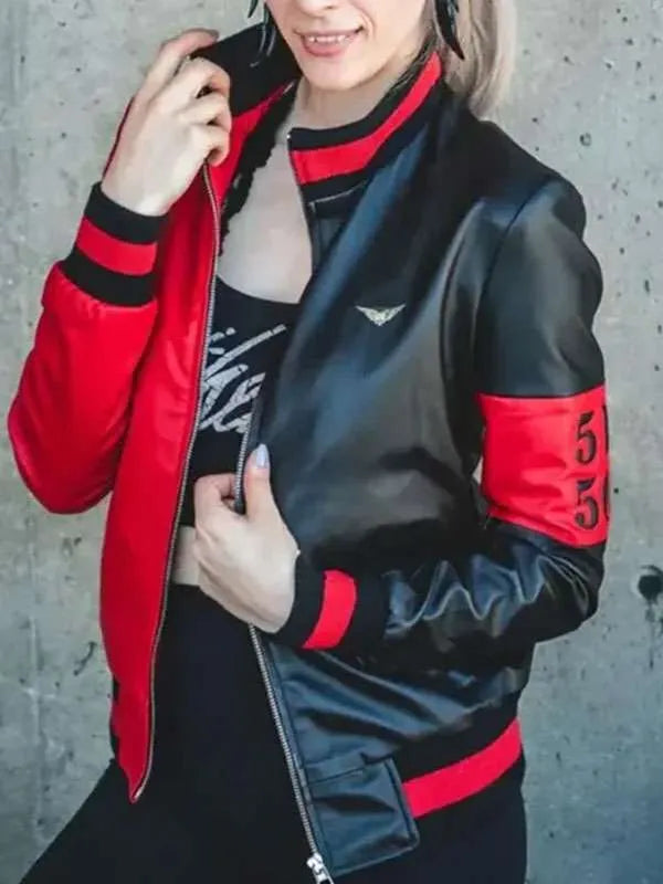 Harley Quinn Leather Jacket