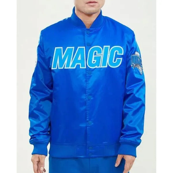 Worldmark Orlando Magic Royal Satin Jacket