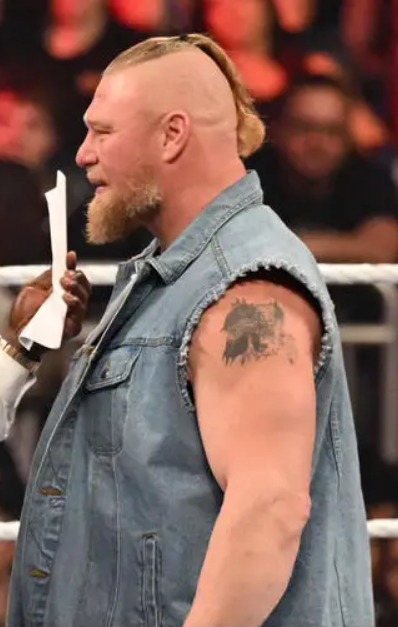 Brock Lesnar Blue Denim Vest
