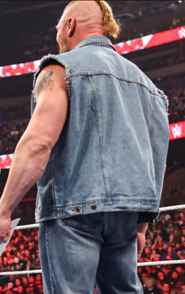 Brock Lesnar Blue Denim Vest