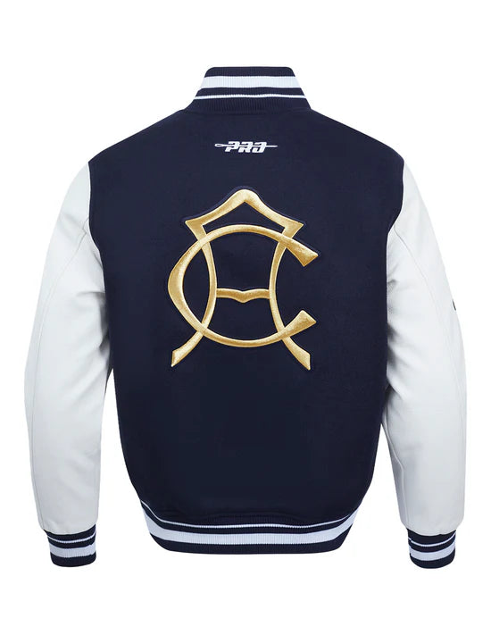 Liga Mx Club America Premium Men's Rib Wool Varsity Jacket