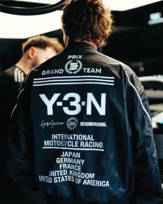 Yohji Yamamoto Y3-N Grand Prix Racing Jacket