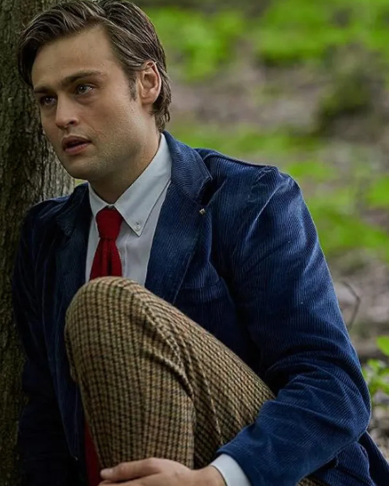 Douglas Booth Young Werther Blue Blazer