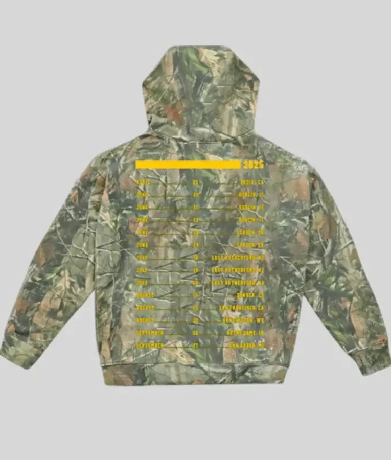Zach Bryan Camo Hoodie