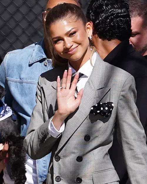 Zendaya Double-Breasted Blazer