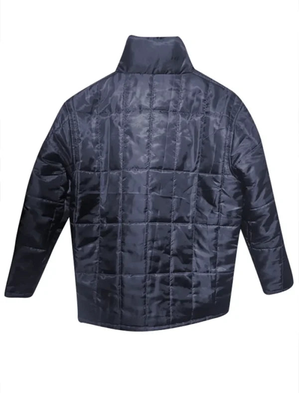 Zendaya Puffer Blue Jacket