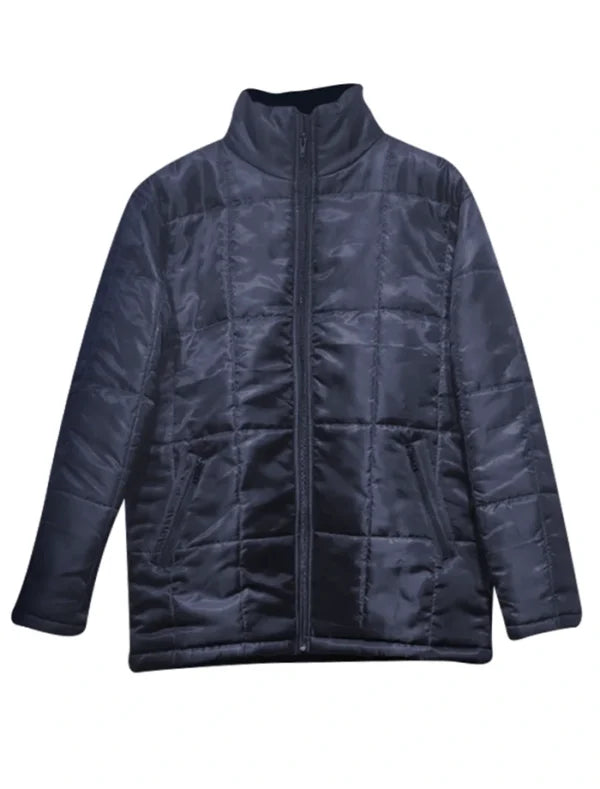 Zendaya Puffer Blue Jacket