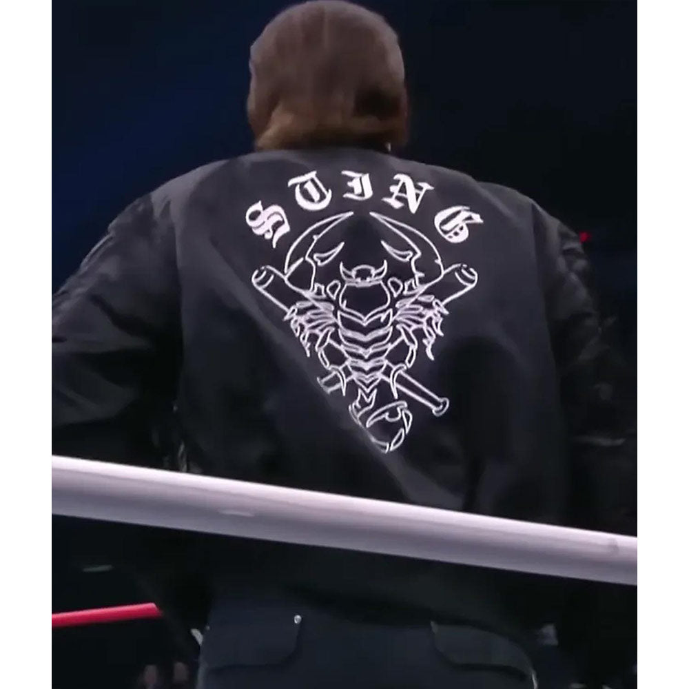 Sting Aew Dynamite Bomber Jacket