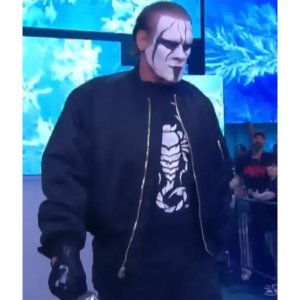 Sting Aew Dynamite Bomber Jacket