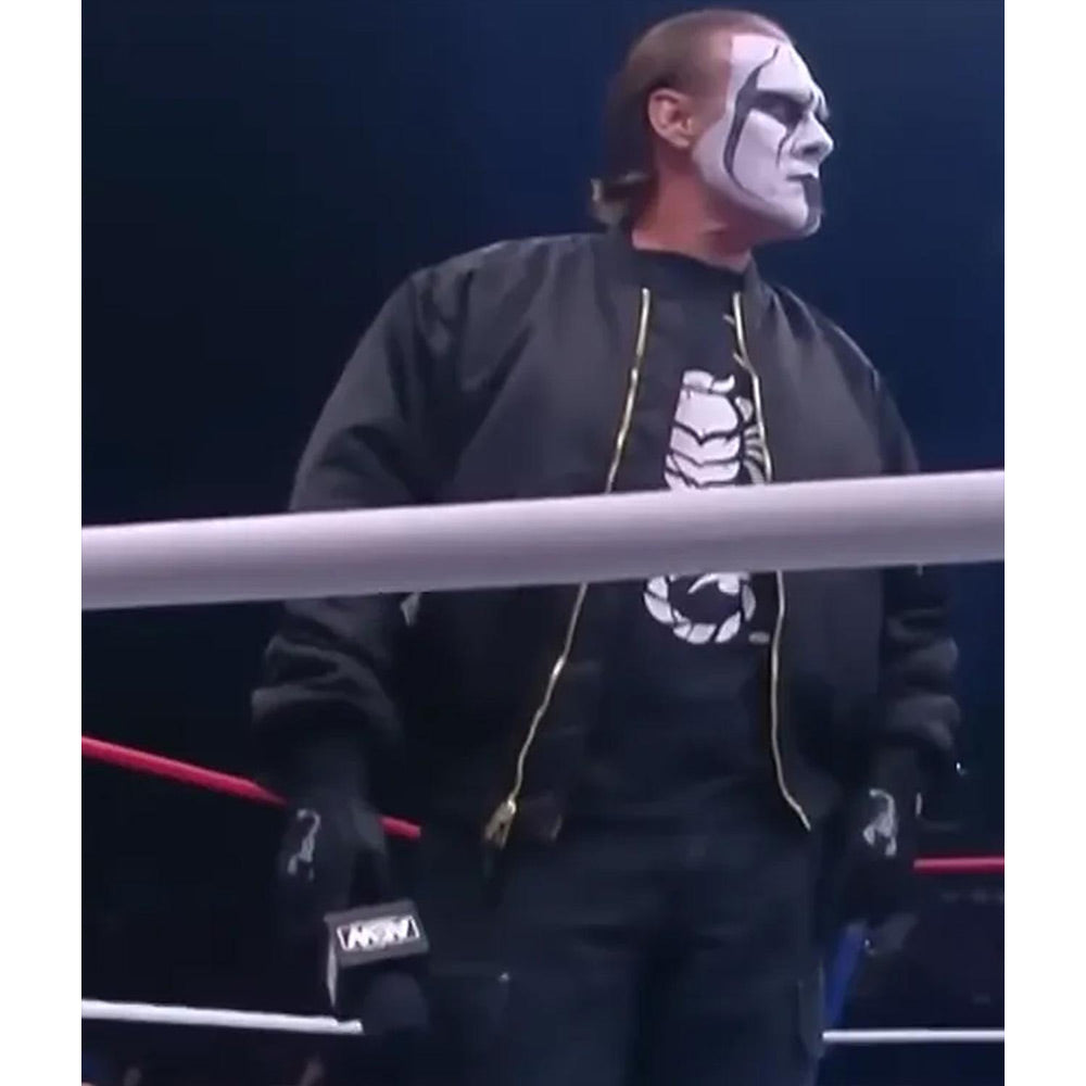 Sting Aew Dynamite Bomber Jacket