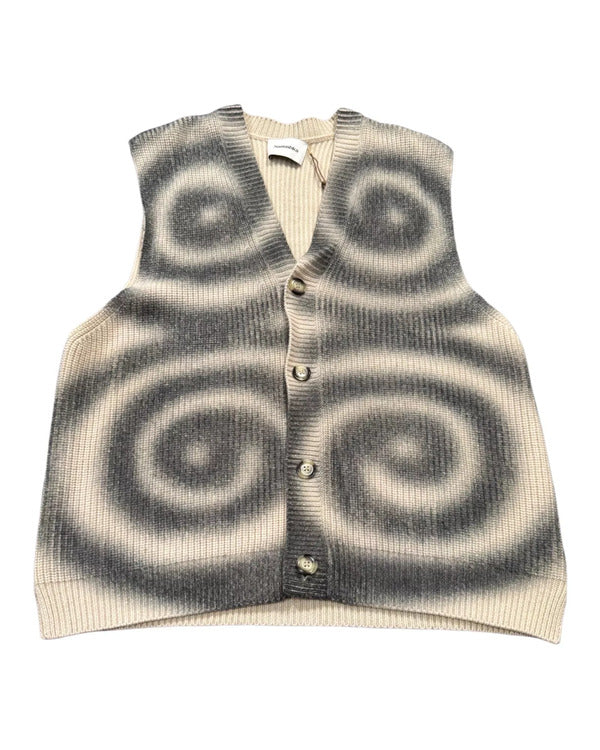 Access Daily 2025 Scott Evans Spiral Print Sweater Vest